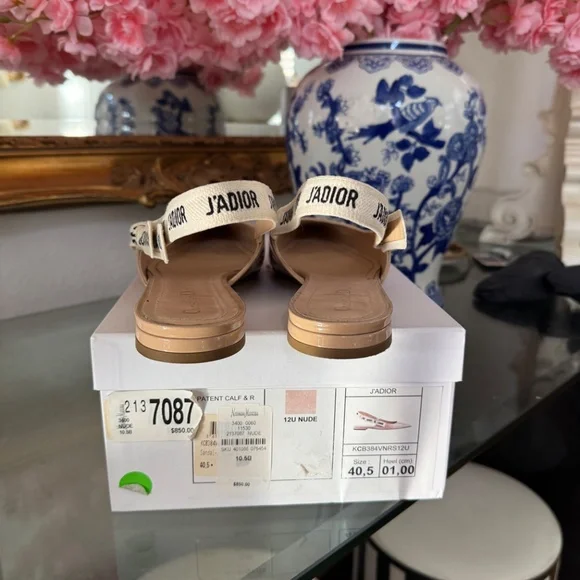 DIOR J'Adior Slingback Flats - Picture 4 of 5